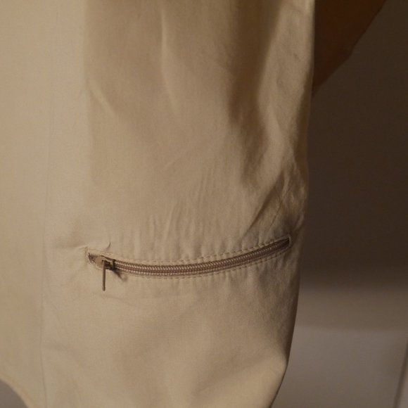 Allagash Fishing Shirt Pale Yellow XL - Picture 4 of 5